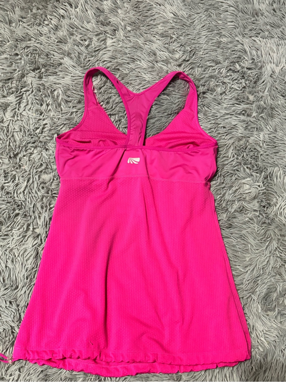 Marika Bright Pink Racerback Sports Bra Tank - Picture 2 of 4
